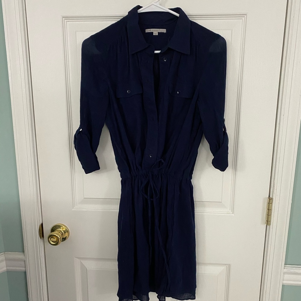 GAP navy shirtdress